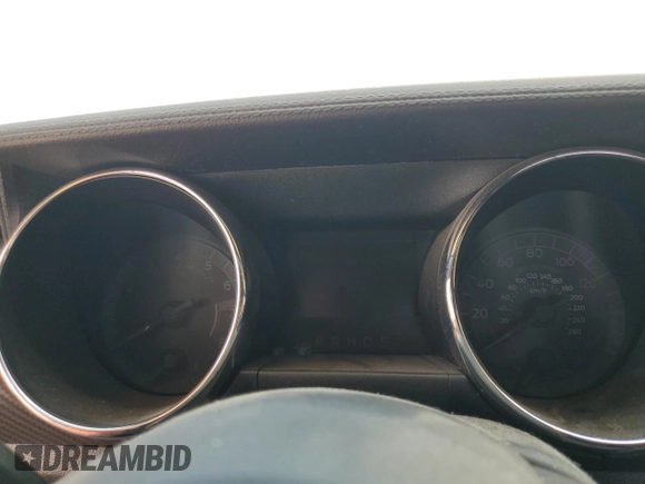 2017 Ford Mustang V6 with VIN 1FA6P8AM3H5257406, listed as a Copart auction lot 63330435 with Not provided miles and Salvage title. Bid and sale history available at DreamBid. Image 9.