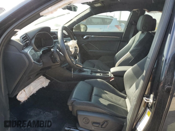 2020 Audi Q3 S line Premium Plus with VIN WA1EECF30L1055714, listed as a Copart auction lot 52678335 with Not provided miles and Salvage title. Bid and sale history available at DreamBid. Image 7.