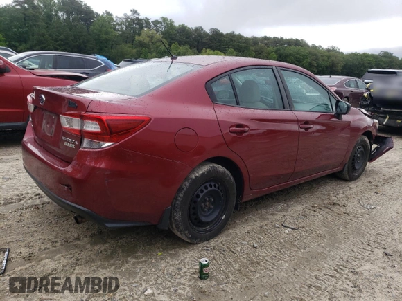 2017 Subaru Impreza with VIN 4S3GKAA64H3601973, listed as a Copart auction lot 57778015 with 73,247 mi miles and Salvage title. Bid and sale history available at DreamBid. Image 3.
