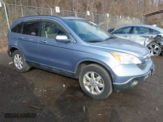 2007 Honda CR-V EX-L with VIN JHLRE38727C050423, listed as a IAAI auction lot 41808938 with 155,851 mi miles. Bid and sale history available at carsss.com. Image 1.