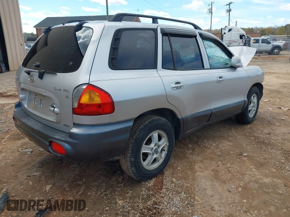 2004 Hyundai Santa Fe GLS with VIN KM8SC73D54U603804, listed as a IAAI auction lot 40842290 with 1 mi miles. Bid and sale history available at carsss.com. Image 4.