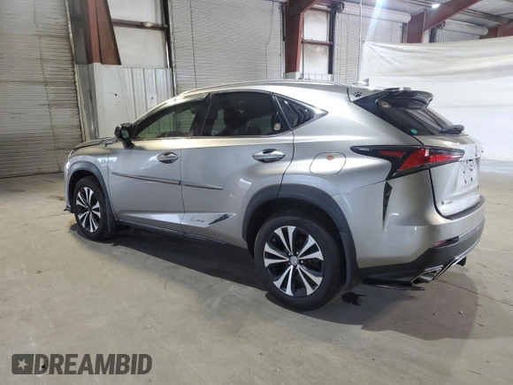 2018 Lexus NX 300 z VIN JTJBARBZ6J2151966, wystawiony jako Copart lot #60902915 z przebiegiem 61 375 mil mil oraz Szkoda całkowita • Salvage title. Historia ofert i sprzedaży dostępna na DreamBid. Obrazek 2.