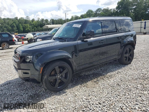 2023 Land Rover Defender X-Dynamic SE with VIN SALE2EEU5P2146443, listed as a Copart auction lot 61043395 with 30,049 mi miles and Salvage title. Bid and sale history available at DreamBid. Image 1.