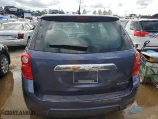 2013 Chevrolet Equinox LS with VIN 2GNALBEK4D6141272, listed as a Copart auction lot 53496984 with 115,598 mi miles and Salvage Title. Bid and sale history available at carsss.com. Image 6.