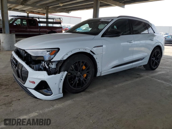 2022 Audi e-tron Chronos with VIN WA1VABGE8NB024505, listed as a Copart auction lot 47444995 with 45,476 mi miles and Salvage title. Bid and sale history available at DreamBid. Image 1.