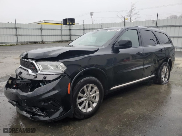 2024 Dodge Durango SXT with VIN 1C4RDJAG4RC114785, listed as a Copart auction lot 85810974 with 19,696 mi miles and Clean Title. Bid and sale history available at carsss.com. Image 1.