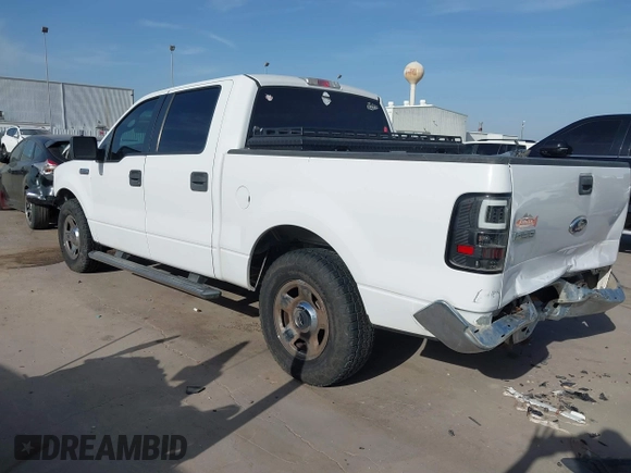 2006 Ford F-150 XLT with VIN 1FTPW12V16FB40883, listed as a IAAI auction lot 41839435 with 196,952 mi miles. Bid and sale history available at carsss.com. Image 3.