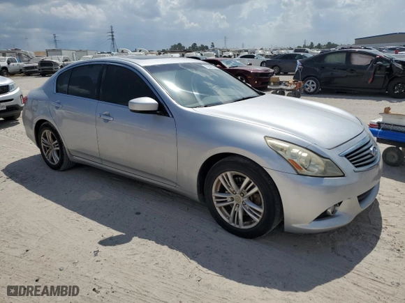 2011 Infiniti G25 Sedan Journey with VIN JN1DV6AP7BM830426, listed as a Copart auction lot 72840694 with 173,955 mi miles and Clean Title. Bid and sale history available at carsss.com. Image 4.