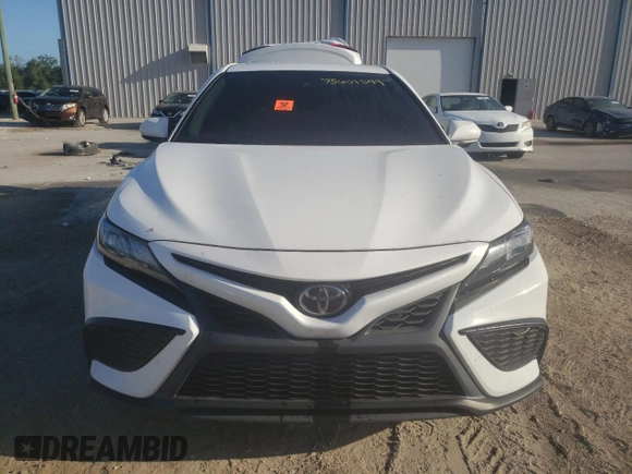 2023 Toyota Camry SE with VIN 4T1G11AK9PU758192, listed as a Copart auction lot 75601544 with 46,387 mi miles and Non Repairable. Bid and sale history available at DreamBid. Image 5.