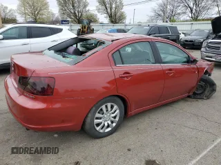 2012 Mitsubishi Galant ES with VIN 4A32B3FF1CE009682, listed as a Copart auction lot 52804575 with 166,472 mi miles and Salvage Title. Bid and sale history available at carsss.com. Image 3.