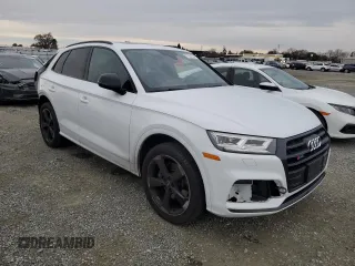 2019 Audi SQ5 Premium Plus with VIN WA1B4AFY5K2086455, listed as a Copart auction lot 37551534 with 40,898 mi miles and . Bid and sale history available at DreamBid. Image 4.