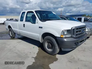 2004 Ford Super Duty F-250 XL with VIN 1FTNX20L94ED90595, listed as a IAAI auction lot 41524660 with 1 mi miles. Bid and sale history available at carsss.com. Image 1.