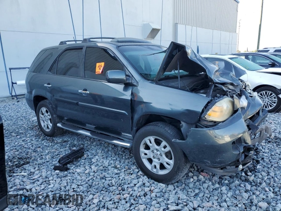 2004 Acura MDX Touring Pkg RES w/Nav with VIN 2HNYD18914H537150, listed as a Copart auction lot 53446435 with 228,523 mi miles and Salvage Title. Bid and sale history available at carsss.com. Image 4.