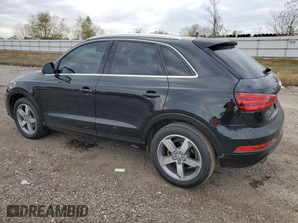 2015 Audi Q3 Premium Plus z VIN WA1BFCFS9FR002457, wystawiony jako Copart lot #87422994 z przebiegiem 135 890 mil mil oraz Szkoda całkowita • Salvage title. Historia ofert i sprzedaży dostępna na DreamBid. Obrazek 2.