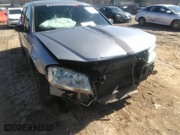 2014 Dodge Avenger SE with VIN 1C3CDZAG6EN181458, listed as a IAAI auction lot 41768889 with 181,416 mi miles and . Bid and sale history available at DreamBid. Image 6.