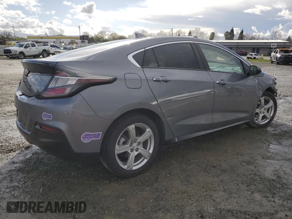 2018 Chevrolet Volt LT with VIN 1G1RC6S53JU153419, listed as a Copart auction lot 49451285 with 93,260 mi miles and Salvage Title. Bid and sale history available at carsss.com. Image 3.