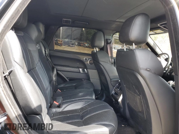 2016 Land Rover Range Rover Sport SE with VIN SALWG2KF3GA662476, listed as a Copart auction lot 50276355 with 99,032 mi miles and Salvage Title. Bid and sale history available at DreamBid. Image 12.