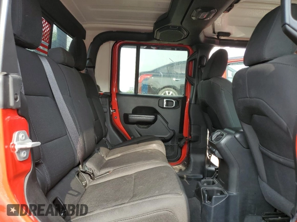 2021 Jeep Gladiator Sport S z VIN 1C6JJTAG3ML550206, wystawiony jako Copart lot #45973855 z przebiegiem 60 867 mil mil oraz Szkoda całkowita • Salvage title. Historia ofert i sprzedaży dostępna na DreamBid. Obrazek 10.