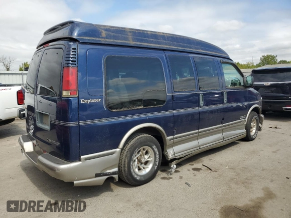 2002 Chevrolet Express z VIN 1GBFG15R421245601, wystawiony jako Copart lot #79137584 z przebiegiem 138 781 mil mil oraz Szkoda całkowita • Salvage title. Historia ofert i sprzedaży dostępna na DreamBid. Obrazek 3.