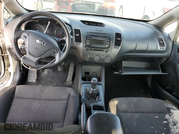 2017 Kia Forte LX with VIN 3KPFK4A76HE027584, listed as a Copart auction lot 54104705 with 122,068 mi miles and Clean Title. Bid and sale history available at carsss.com. Image 8.
