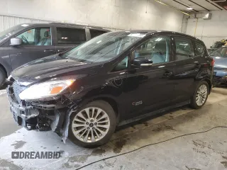 2017 Ford C-Max Energi SE with VIN 1FADP5EU7HL105351, listed as a Copart auction lot 56312964 with 130,967 mi miles. Bid and sale history available at carsss.com. Image 1.