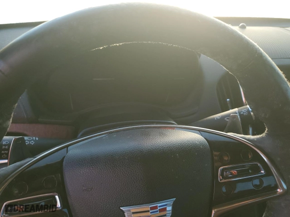 2016 Cadillac ATS Coupe Luxury Collection RWD with VIN 1G6AB1RX2G0138351, listed as a Copart auction lot 74945174 with 0 mi miles and Salvage Title. Bid and sale history available at carsss.com. Image 9.