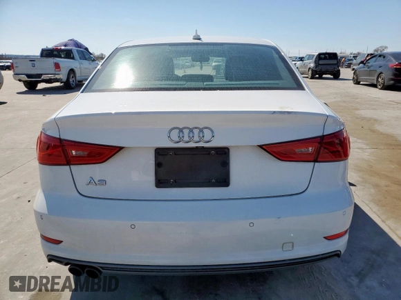 2016 Audi A3 1.8T Premium with VIN WAUA7GFF4G1109809, listed as a Copart auction lot 47106365 with 96,296 mi miles and Salvage Title. Bid and sale history available at carsss.com. Image 6.