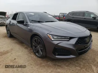 2023 Acura TLX w/A-Spec Package z VIN 19UUB6F5XPA001602, wystawiony jako Copart lot #52938985 z przebiegiem 12 329 mil mil oraz Szkoda całkowita • Salvage title. Historia ofert i sprzedaży dostępna na DreamBid. Obrazek 4.