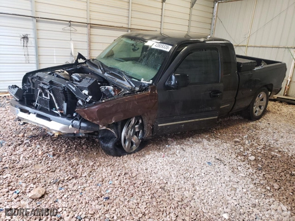 2004 Chevrolet Silverado 1500 LS with VIN 2GCEK19T941203854, listed as a Copart auction lot 43809335 with 303,087 mi miles and Salvage Title. Bid and sale history available at carsss.com. Image 1.