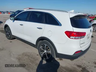 2017 Kia Sorento EX V6 with VIN 5XYPH4A51HG196061, listed as a IAAI auction lot 41627200 with 142,060 mi miles. Bid and sale history available at carsss.com. Image 3.