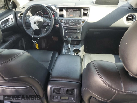 2020 Nissan Pathfinder SL with VIN 5N1DR2CM3LC596608, listed as a Copart auction lot 53834375 with 72,320 mi miles and Salvage title. Bid and sale history available at DreamBid. Image 8.