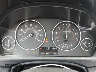 2016 BMW 3 Series 328i with VIN WBA8E9G53GNU29606, listed as a Copart auction lot 53123685 with 83,774 mi miles and Salvage Title. Bid and sale history available at carsss.com. Image 9.
