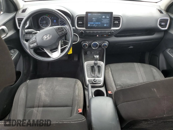 2020 Hyundai Venue SEL with VIN KMHRC8A31LU033023, listed as a Copart auction lot 51805345 with 50,974 mi miles and Salvage Title. Bid and sale history available at DreamBid. Image 8.