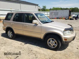 2001 Honda CR-V SE with VIN JHLRD187X1S000681, listed as a Copart auction lot 53985385 with 156,519 mi miles and Clean Title. Bid and sale history available at carsss.com. Image 4.