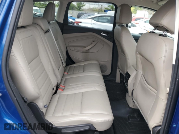 2017 Ford Escape Titanium with VIN 1FMCU9JD1HUA44855, listed as a Copart auction lot 52526095 with 62,356 mi miles and Salvage Title. Bid and sale history available at carsss.com. Image 11.