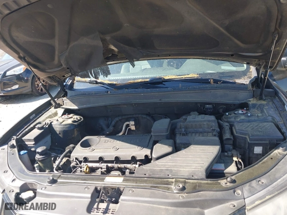 2011 Hyundai Santa Fe GLS with VIN 5XYZGDAB6BG043121, listed as a IAAI auction lot 42037815 with 375,049 mi miles. Bid and sale history available at carsss.com. Image 10.
