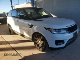 2017 Land Rover Range Rover Sport with VIN SALWR2FE1HA125232, listed as a Copart auction lot 81895764 with 61,947 mi miles and Salvage Title. Bid and sale history available at DreamBid. Image 4.