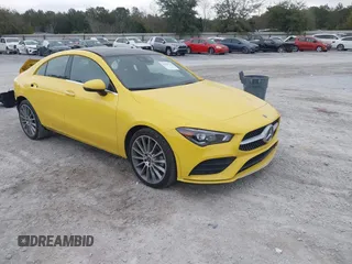2023 Mercedes-Benz CLA 250 with VIN W1K5J4GB0PN328569, listed as a IAAI auction lot 41555770 with 34,977 mi miles and . Bid and sale history available at DreamBid. Image 1.