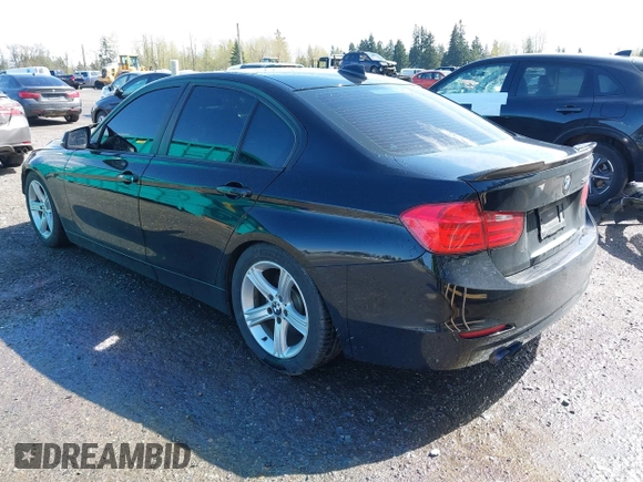 2013 BMW 3 Series 328i with VIN WBA3C1C58DF438654, listed as a IAAI auction lot 41992860 with 151,351 mi miles. Bid and sale history available at carsss.com. Image 3.