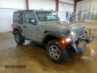 2021 Jeep Wrangler Sport S with VIN 1C4HJXAG7MW649964, listed as a Copart auction lot 59002685 with 106,065 mi miles and Salvage title. Bid and sale history available at DreamBid. Image 13.