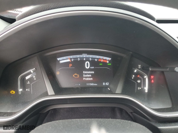 2020 Honda CR-V EX with VIN 2HKRW1H53LH423805, listed as a Copart auction lot 44929805 with 111,560 mi miles and Non Repairable. Bid and sale history available at carsss.com. Image 9.