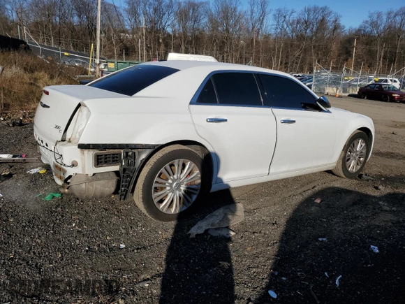 2014 Chrysler 300 C with VIN 2C3CCAKG7EH379106, listed as a Copart auction lot 83664344 with 132,536 mi miles and Salvage Title. Bid and sale history available at carsss.com. Image 3.