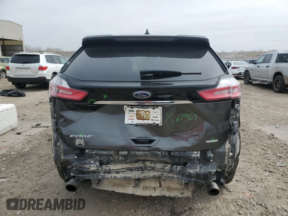 2020 Ford Edge SE with VIN 2FMPK3G90LBA54623, listed as a Copart auction lot 50059455 with 96,743 mi miles and Salvage title. Bid and sale history available at DreamBid. Image 6.