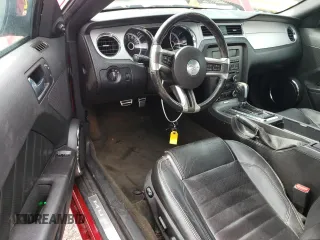 2013 Ford Mustang V6 with VIN 1ZVBP8AM6D5271610, listed as a Copart auction lot 50875295 with 220,833 mi miles and Salvage Title. Bid and sale history available at carsss.com. Image 8.
