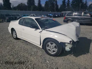 2004 Chevrolet Monte Carlo SS with VIN 2G1WX12K849310220, listed as a Copart auction lot 72740464 with 211,458 mi miles and Salvage Title. Bid and sale history available at carsss.com. Image 4.