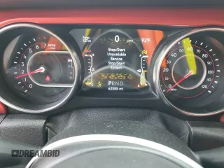 2021 Jeep Gladiator Rubicon с VIN 1C6JJTBG5ML507579, выставлен на аукционе Copart как лот 60409785 с пробегом 62 585 миль миль и Списание • Salvage title. История ставок и продаж доступна на DreamBid. Изображение 9.