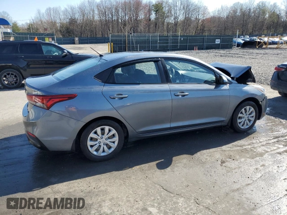 2019 Hyundai Accent SE with VIN 3KPC24A34KE065046, listed as a Copart auction lot 53616535 with 53,560 mi miles and Salvage Title. Bid and sale history available at carsss.com. Image 3.