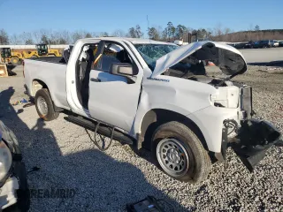 2020 Chevrolet Silverado 1500 Work Truck with VIN 1GCRWAEF1LZ211314, listed as a Copart auction lot 88732415 with Not Provided miles and Salvage Title. Bid and sale history available at DreamBid. Image 4.