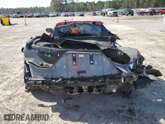 2025 Chevrolet Corvette 2LZ with VIN 1G1YE2D39S5602821, listed as a Copart auction lot 48304135 with 0 mi miles and Salvage Title. Bid and sale history available at carsss.com. Image 6.