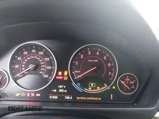 2015 BMW 3 Series 328i with VIN WBA3A5G54FNS88834, listed as a IAAI auction lot 41712756 with 51,599 mi miles. Bid and sale history available at carsss.com. Image 7.